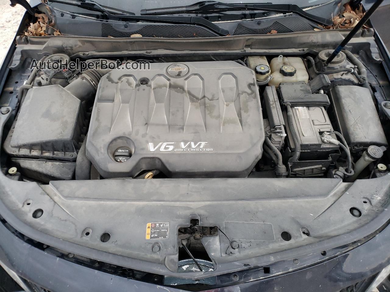 2017 Chevrolet Impala Lt Синий vin: 1G1105S36HU167954