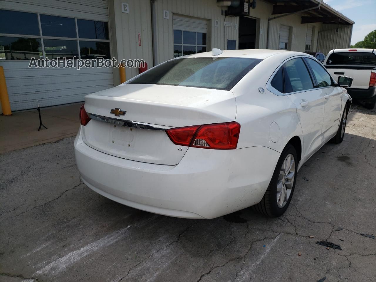 2017 Chevrolet Impala Lt Белый vin: 1G1105SA3HU214078
