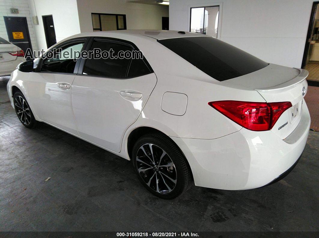 2019 Toyota Corolla L/le/se/xle/xse Белый vin: 5YFBURHE8KP881816