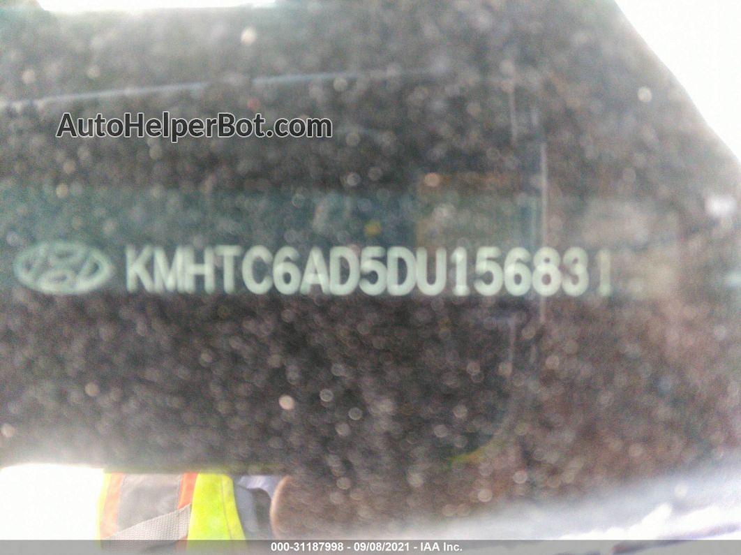 2013 Hyundai Veloster W/black Int Red vin: KMHTC6AD5DU156831